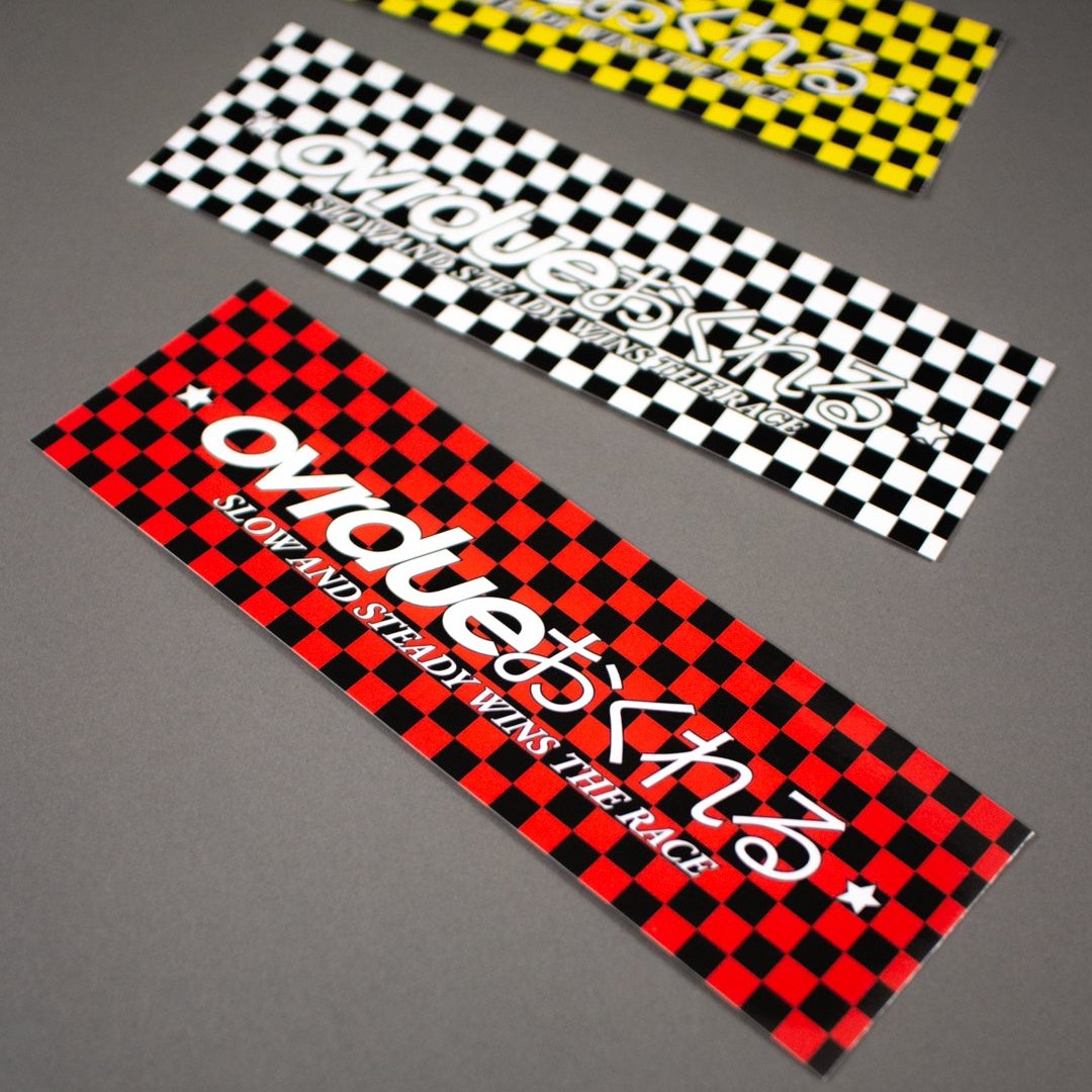 CHECKERED HIRAGANA SLAP