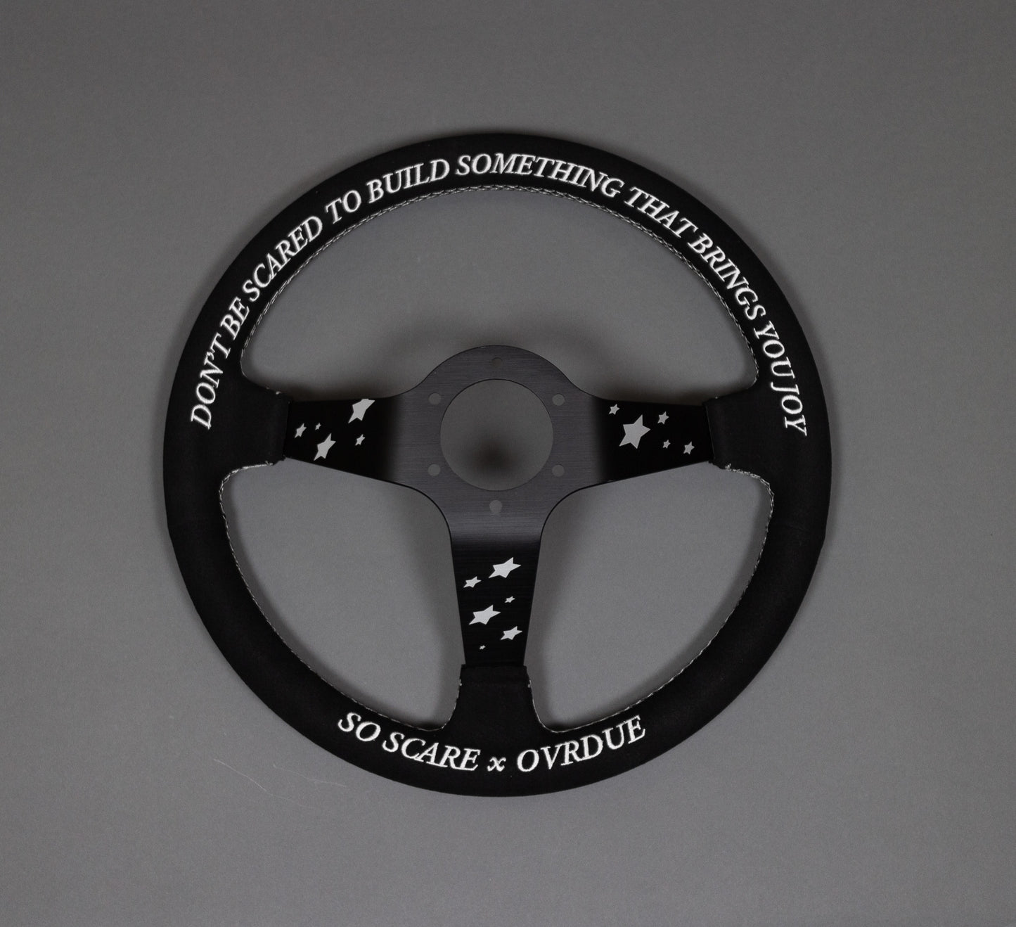 NEVER TOO LATE STEERING WHEEL