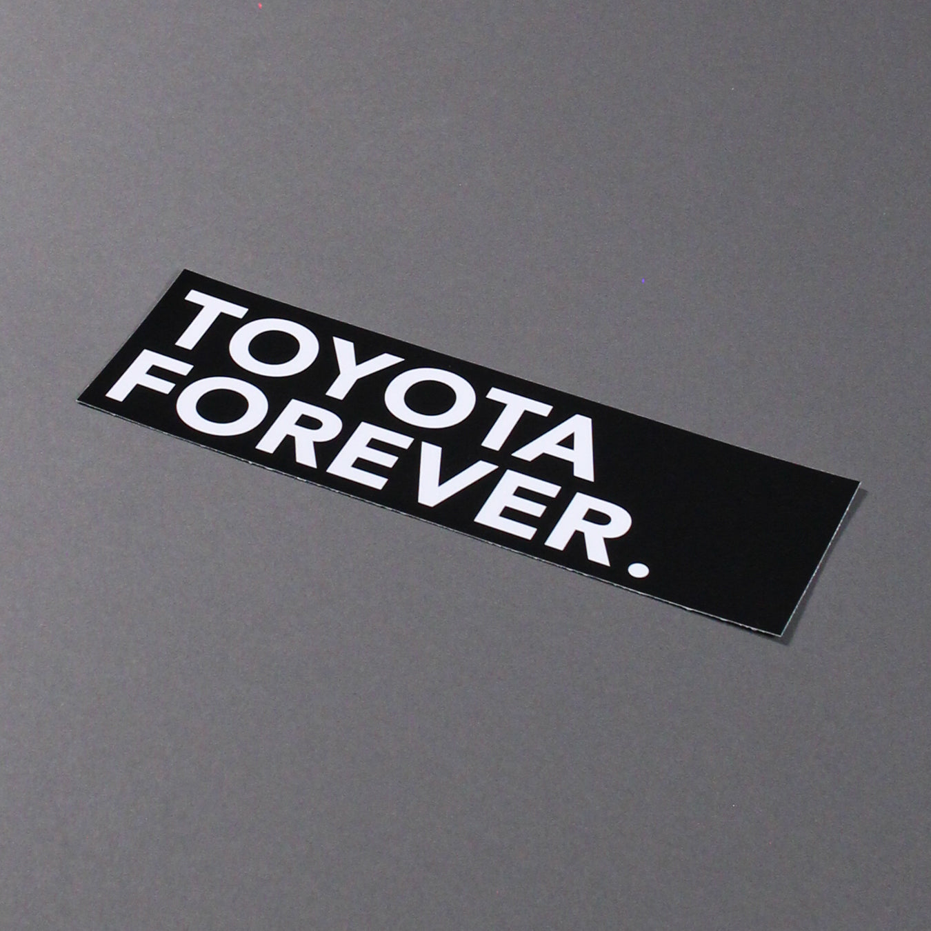 TOYOTA FOREVER STICKER