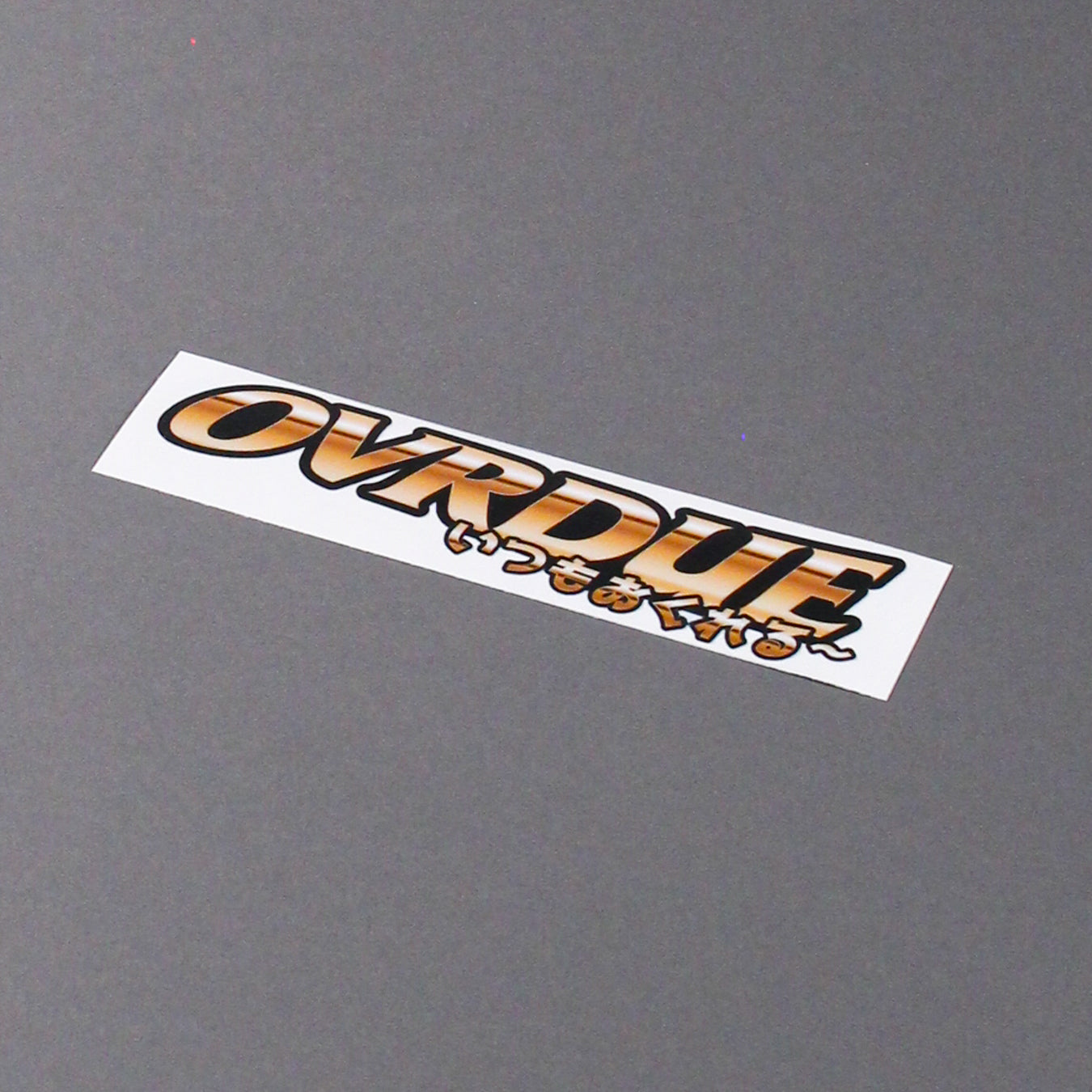 CHROME DECAL