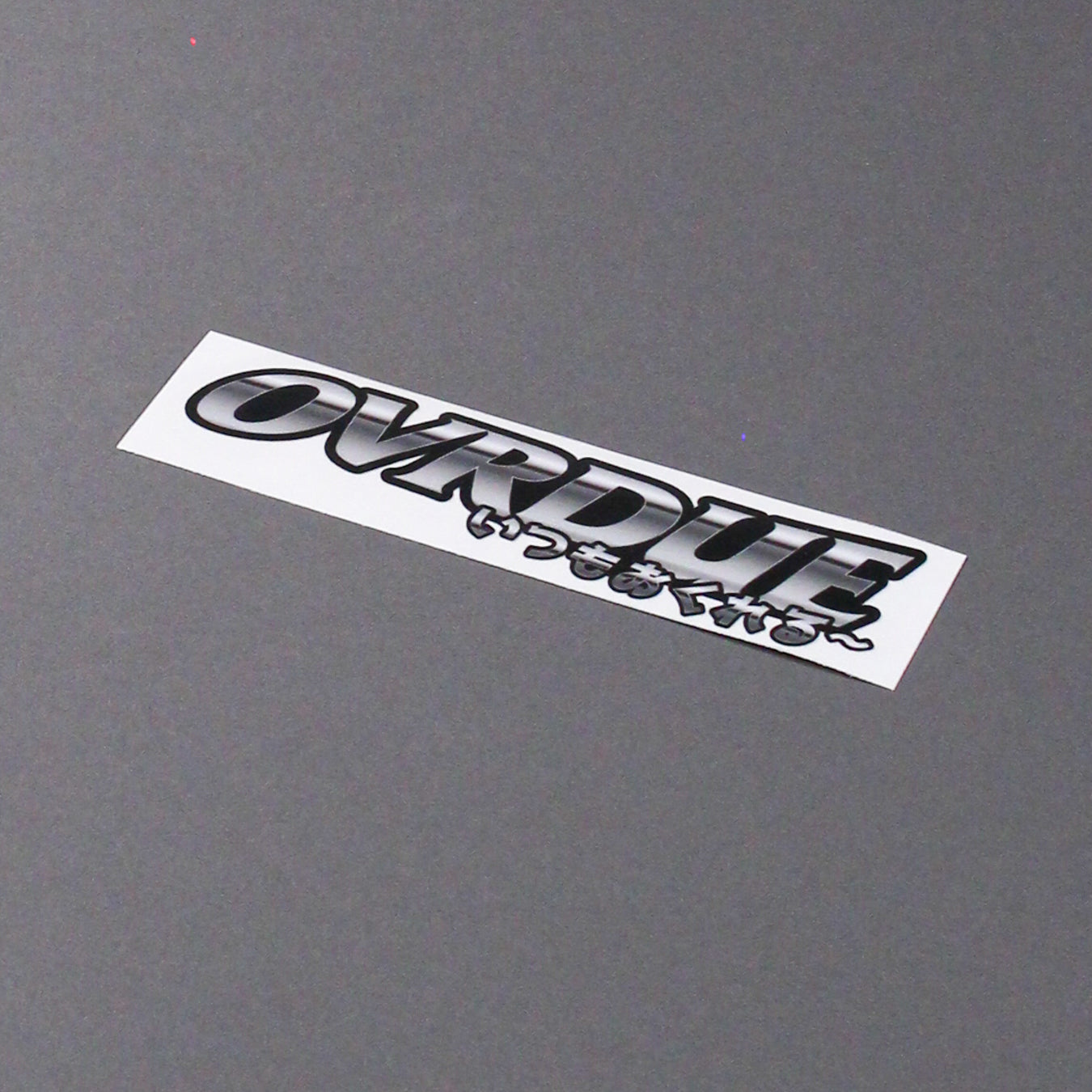 CHROME DECAL