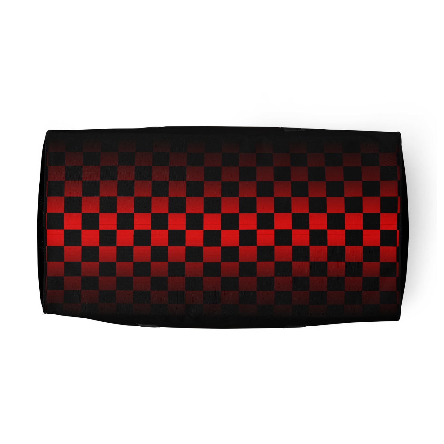 CHECKERED DUFFEL - RED