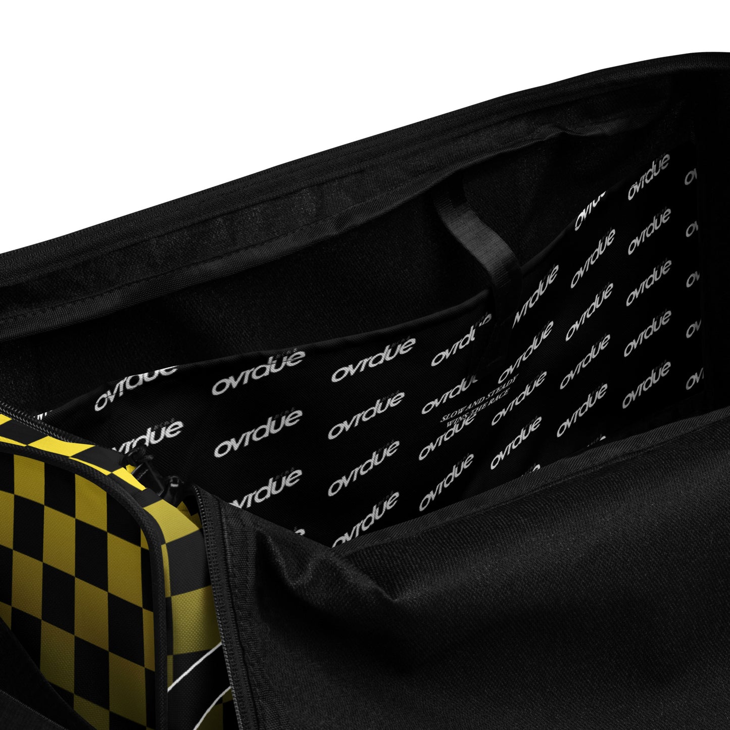 CHECKERED DUFFEL - YELLOW