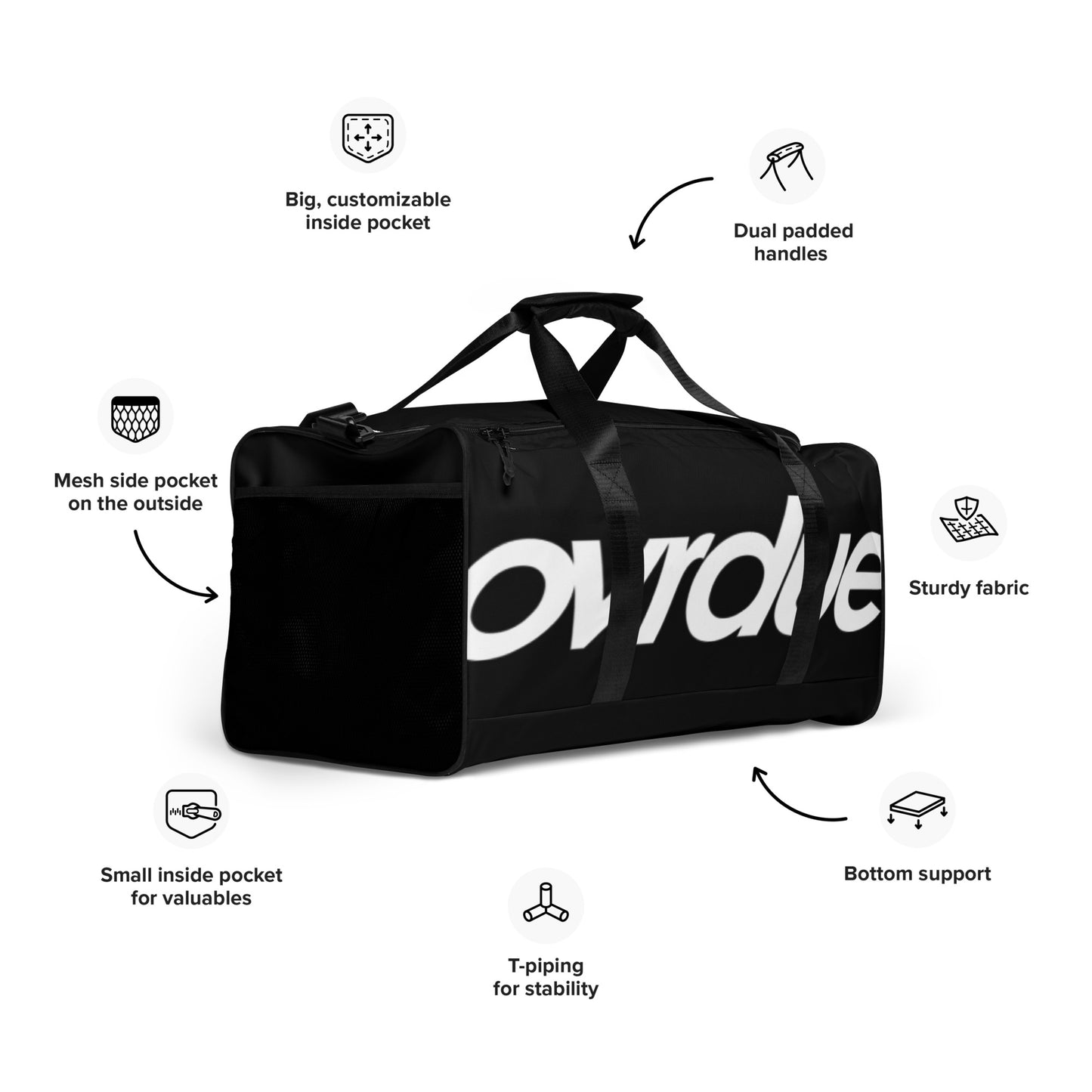 DUFFEL BLACK