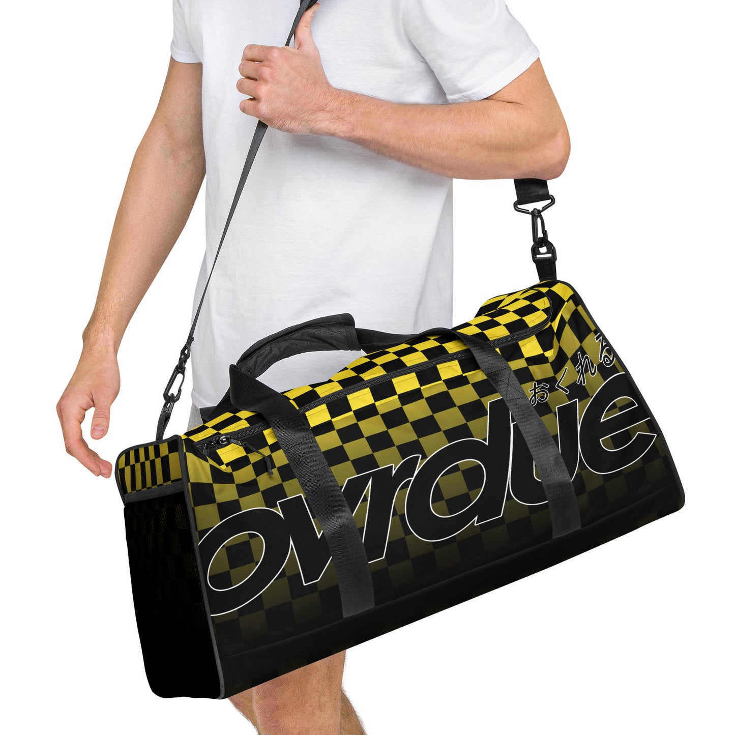 CHECKERED DUFFEL - YELLOW
