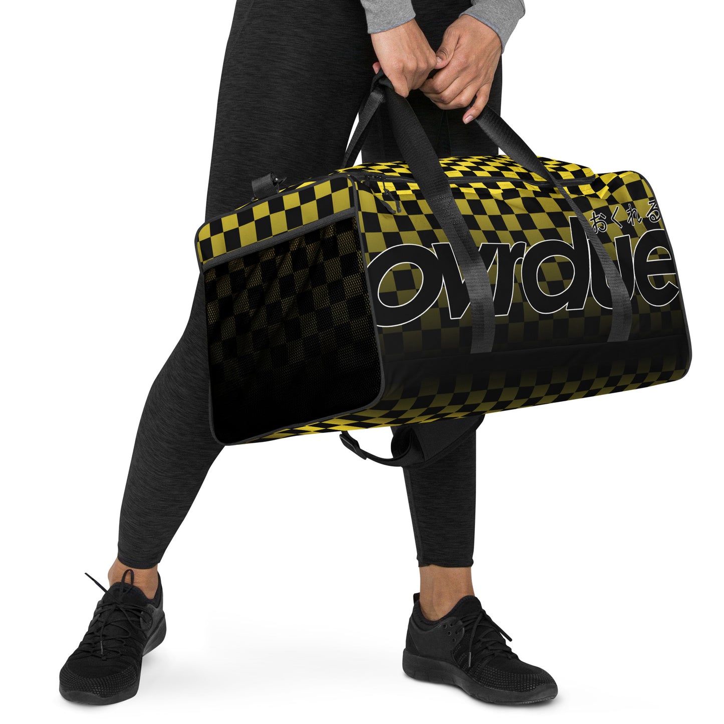 CHECKERED DUFFEL - YELLOW