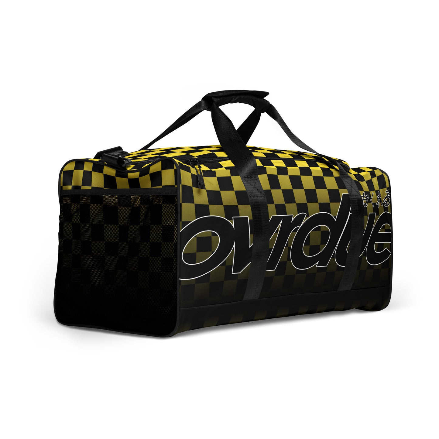 CHECKERED DUFFEL - YELLOW