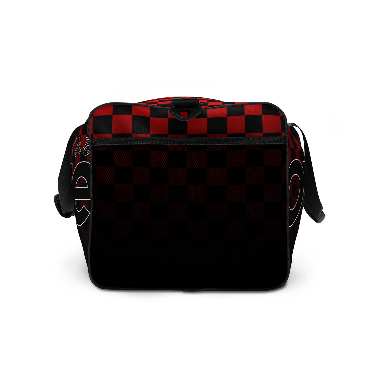 CHECKERED DUFFEL - RED