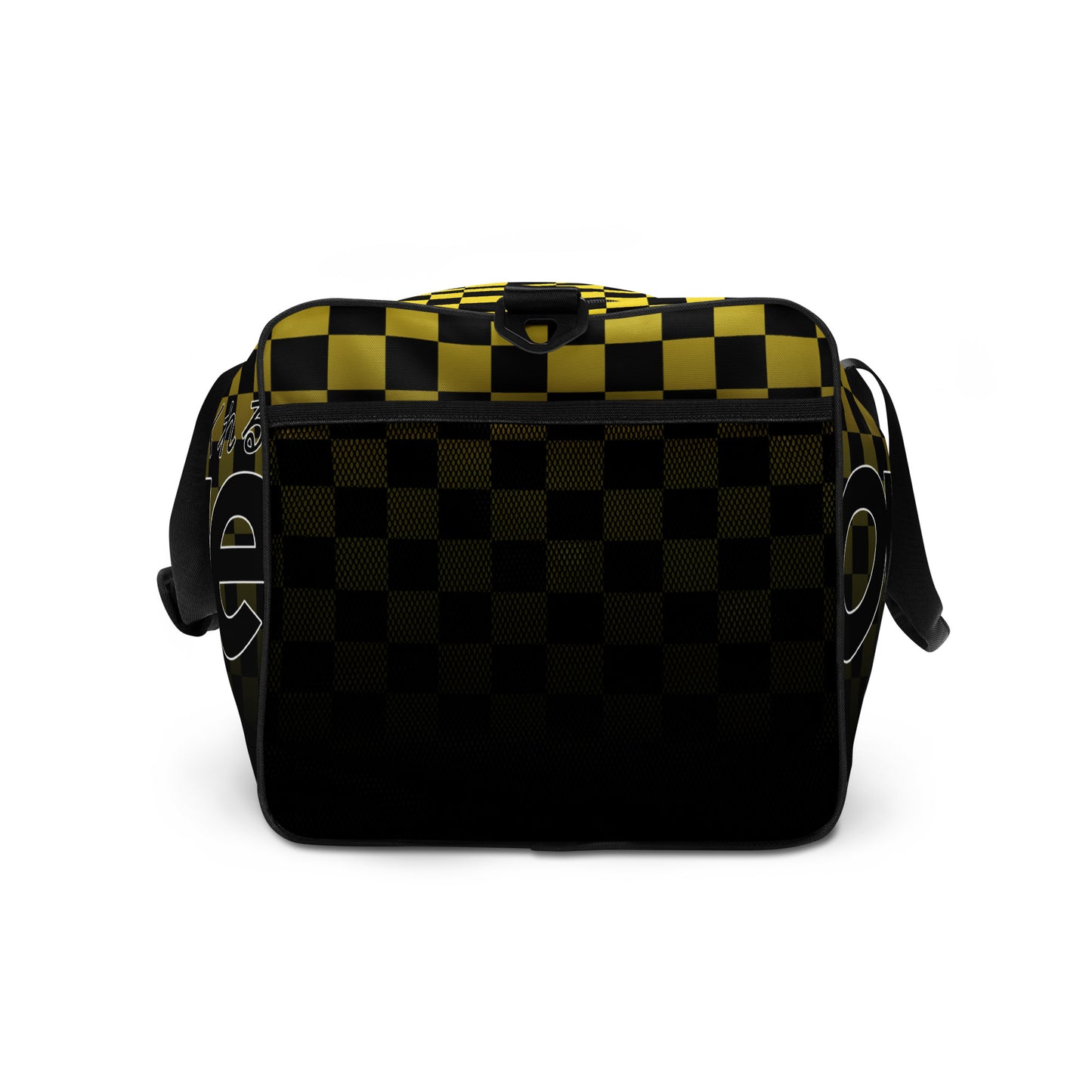 CHECKERED DUFFEL - YELLOW