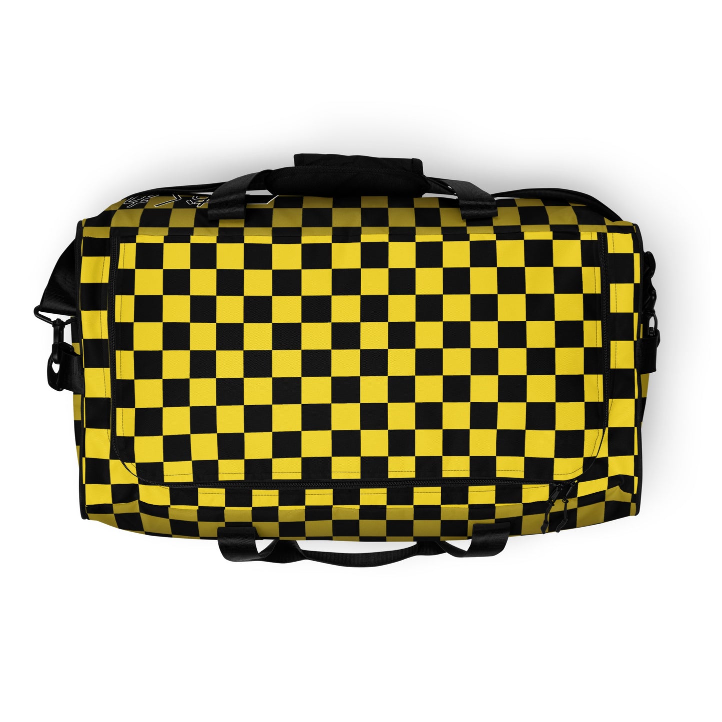 CHECKERED DUFFEL - YELLOW