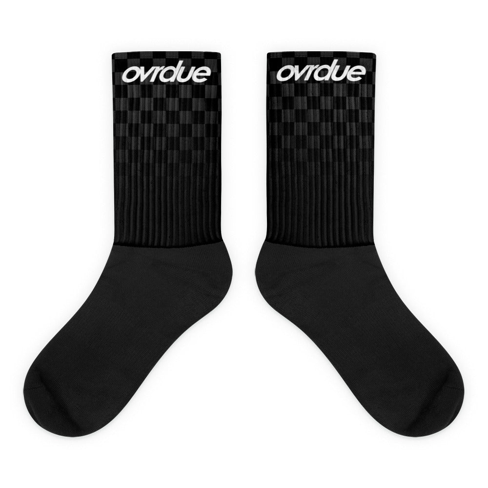 CHECKERED SOCKS - GRAY