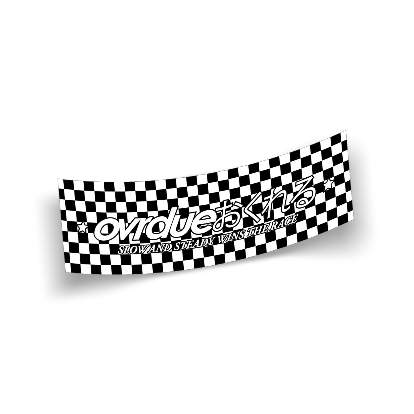 CHECKERED HIRAGANA SLAP