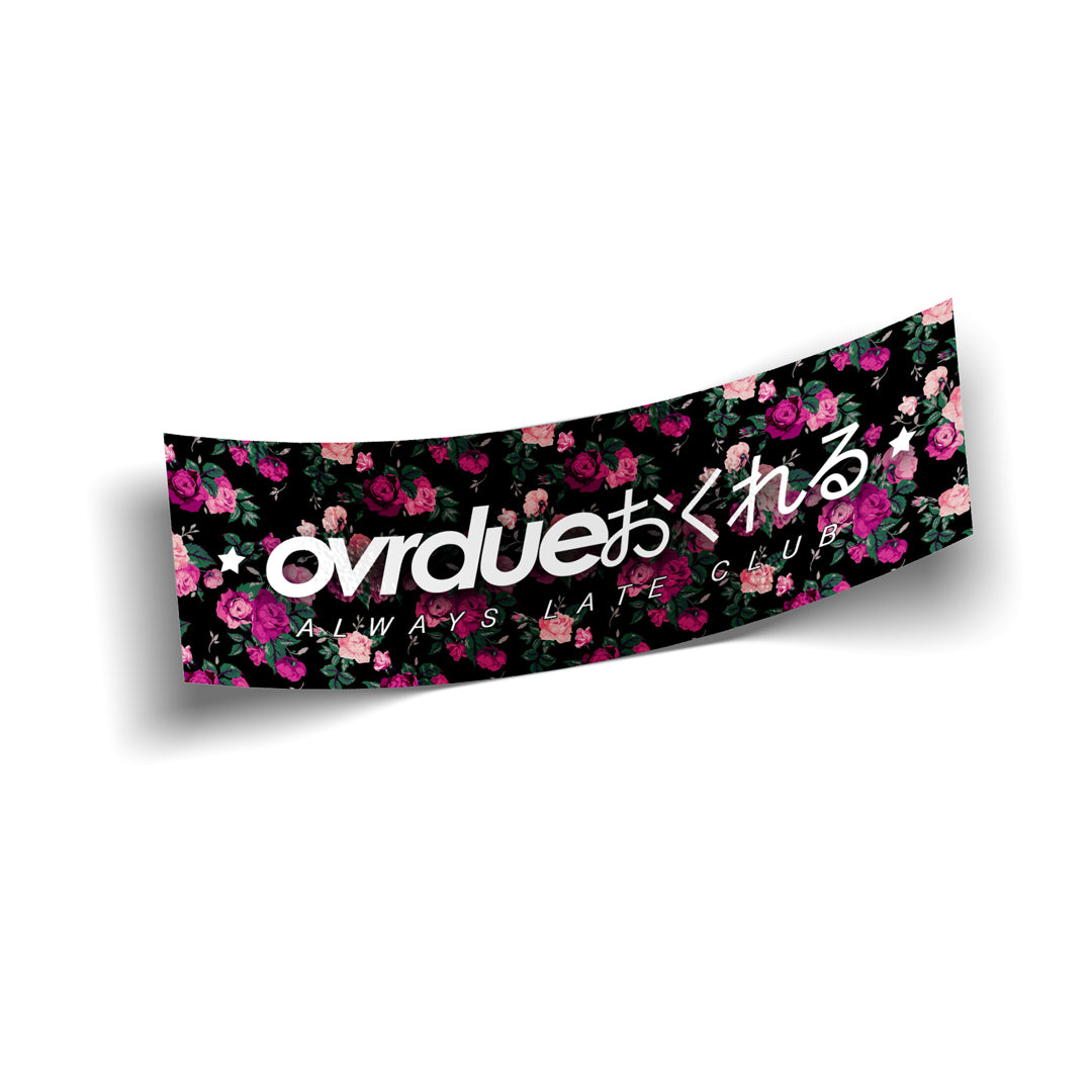 FLORAL BOX LOGO SLAP
