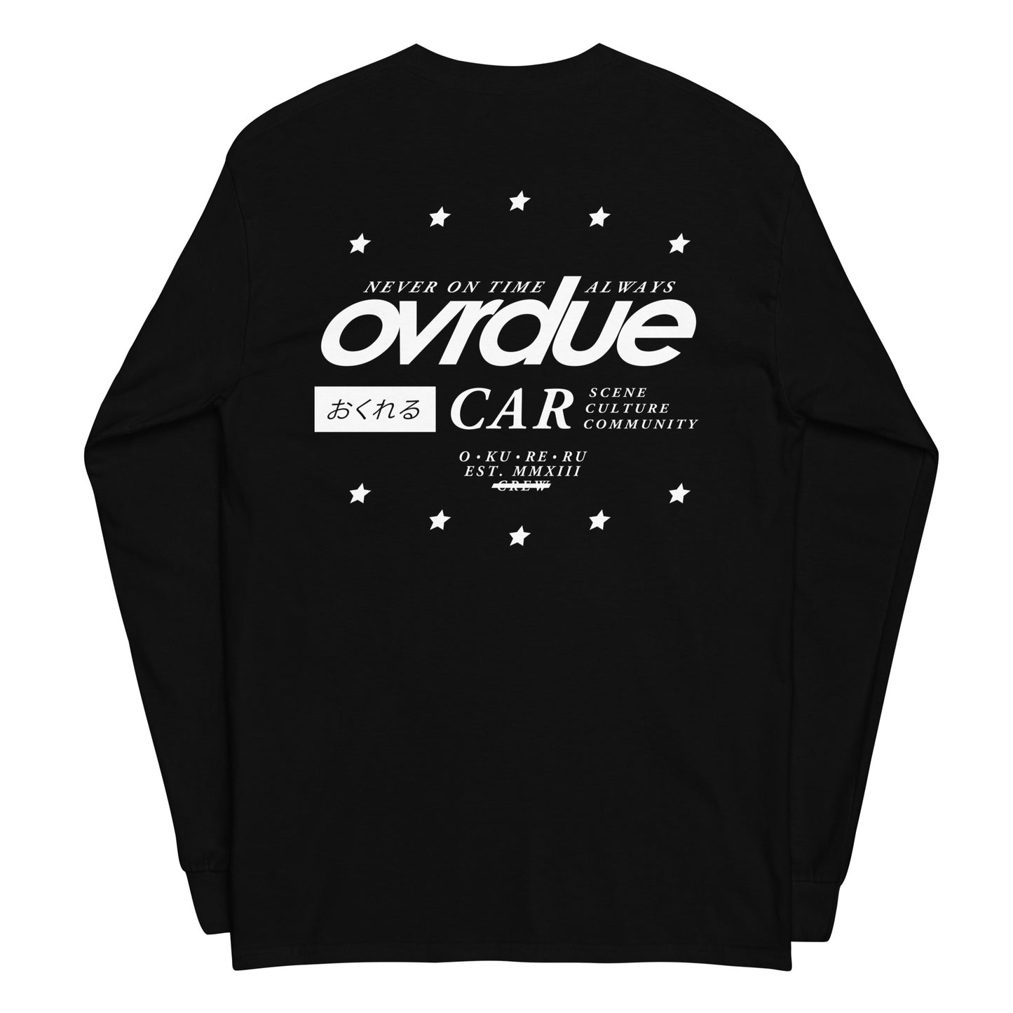 NO CREW LONG SLEEVE