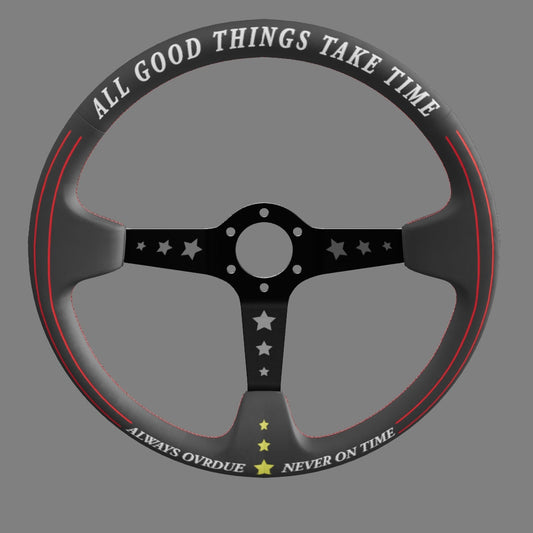 GOOD THINGS STEERING WHEEL