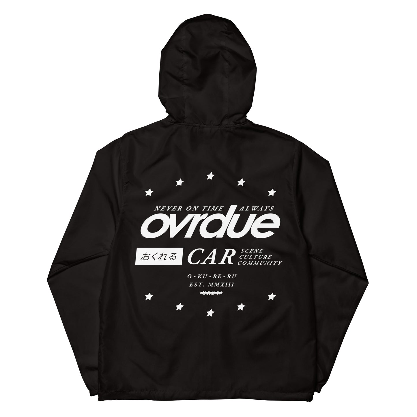 NO CREW LIGHT WINDBREAKER