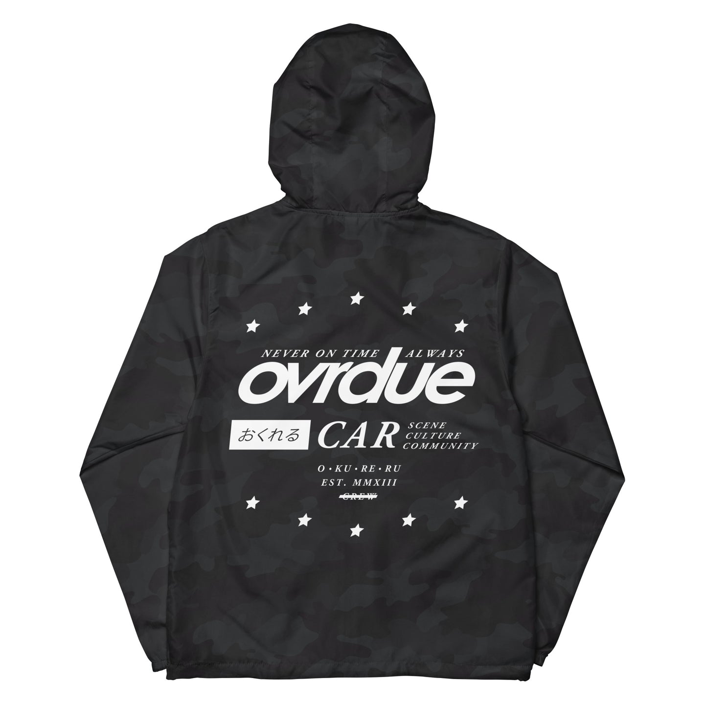 NO CREW LIGHT WINDBREAKER
