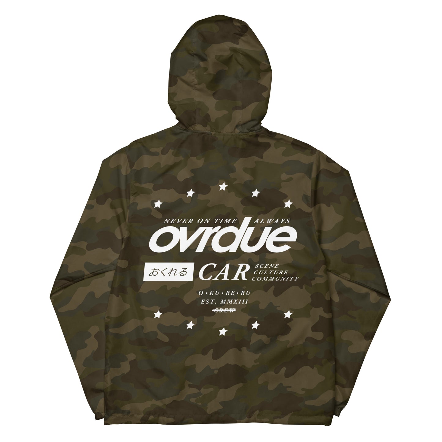 NO CREW LIGHT WINDBREAKER