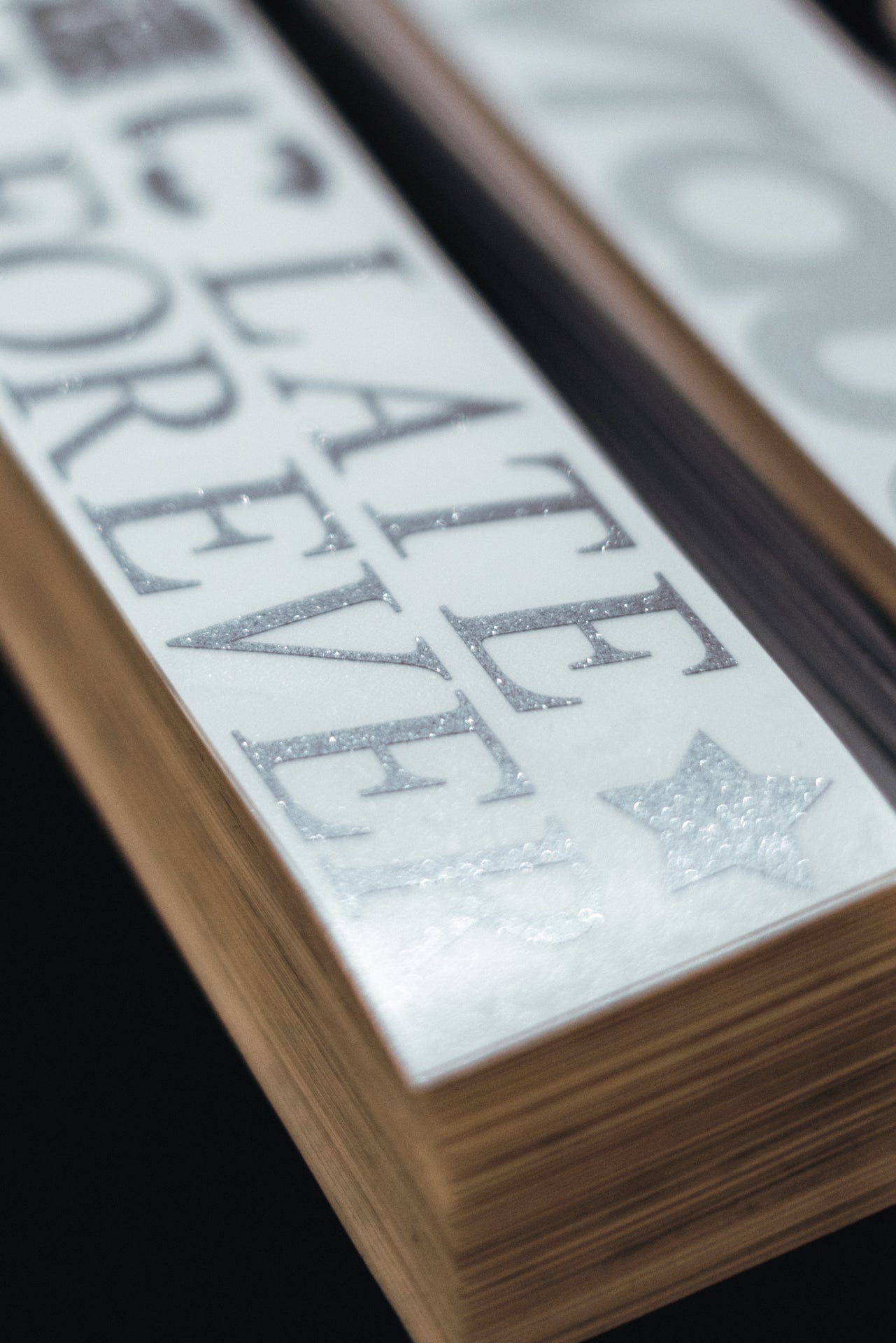 LATE FOREVER DECAL