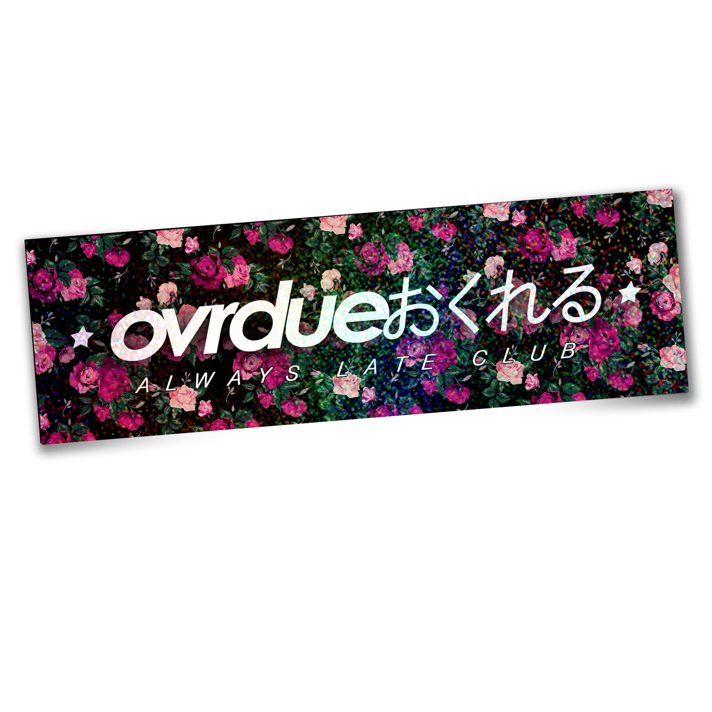 FLORAL BOX LOGO SLAP