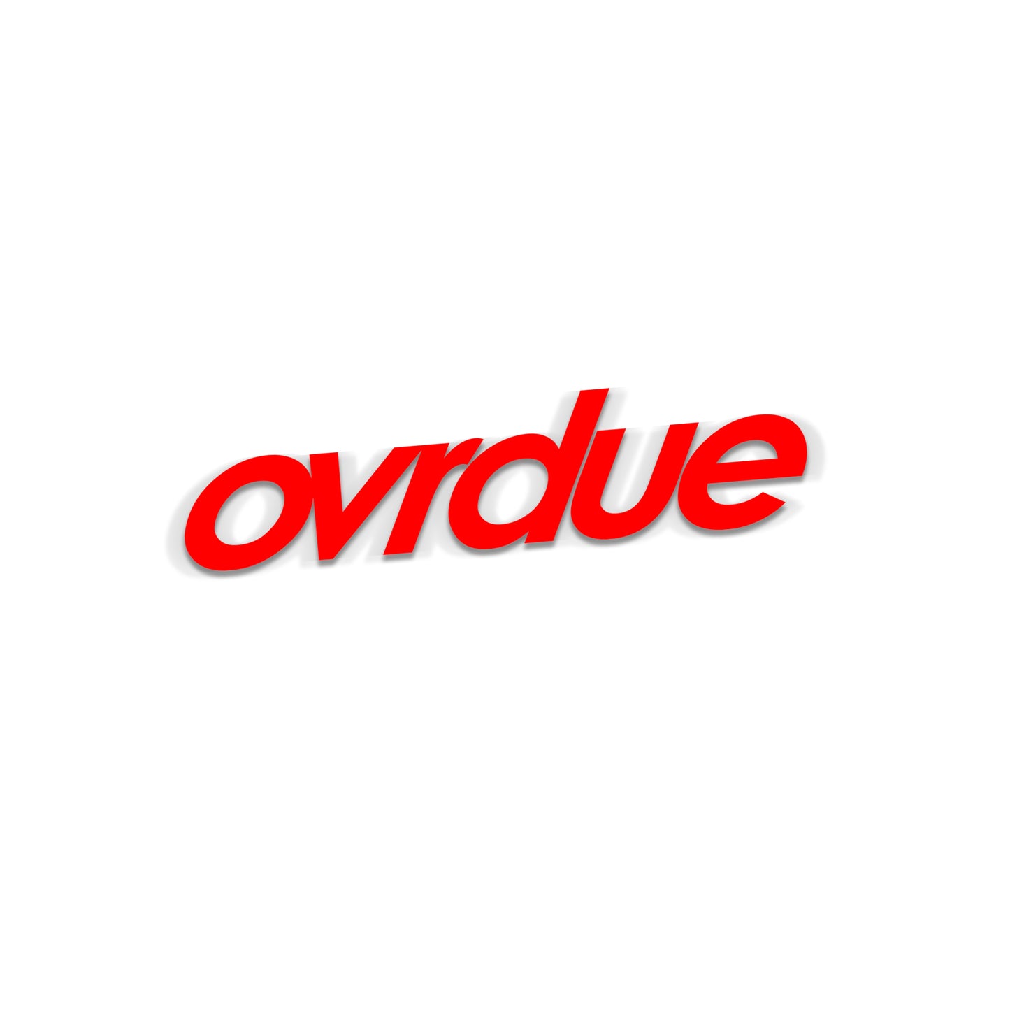 OVRDUE DECAL
