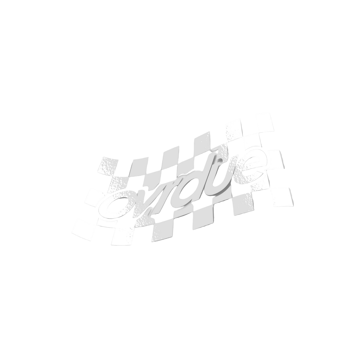 CHECKERED DECAL