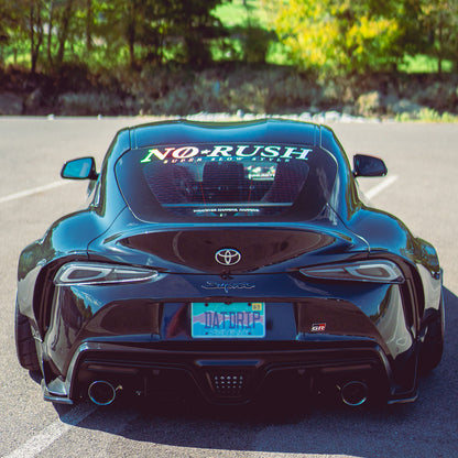 NO RUSH BANNER [NO BORDER]