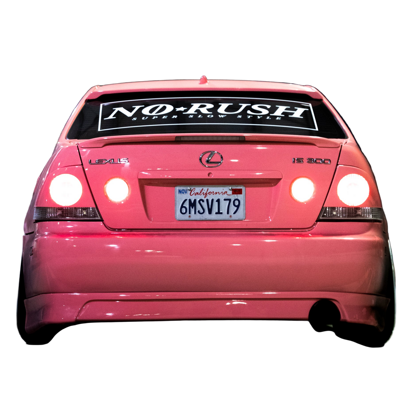 NO RUSH BANNER [BORDER]