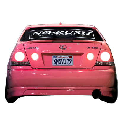 NO RUSH BANNER [BORDER]