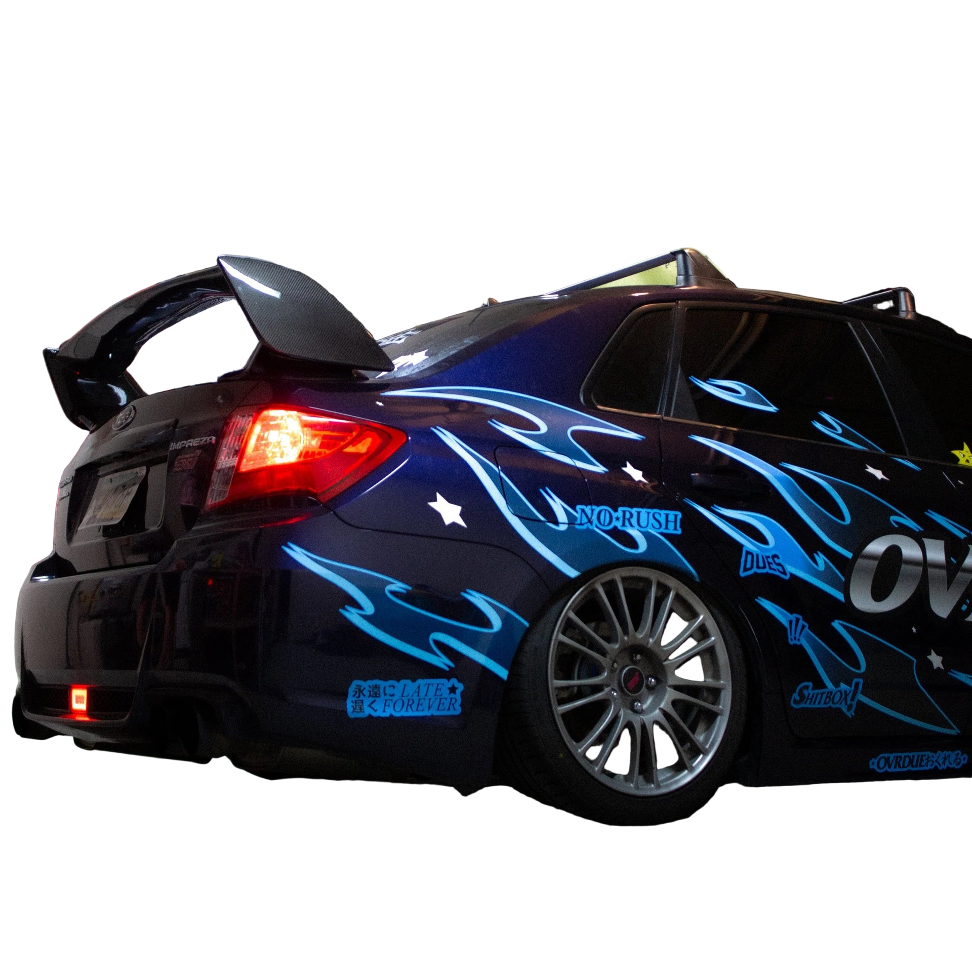 JDM Drift Livery Kit – Triple Excite | Vinyl Car Graphic Set | Ovrdue
