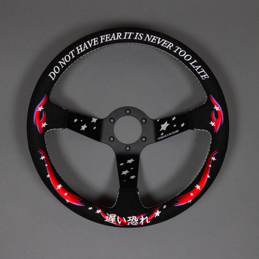 NEVER TOO LATE STEERING WHEEL