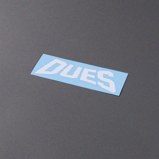 DUES DECAL