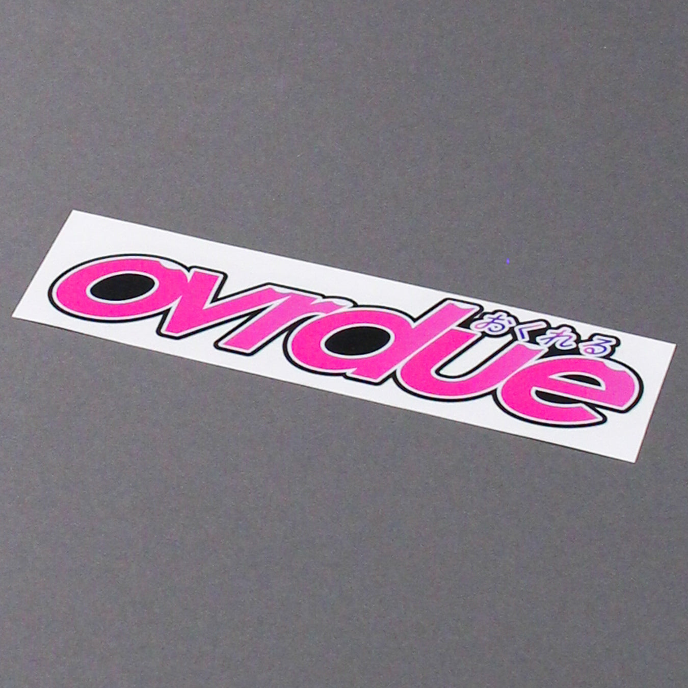 OVRDUE DECAL [KYOSOZOKU COLLAB]