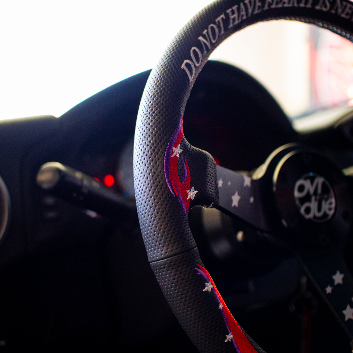 NEVER TOO LATE STEERING WHEEL