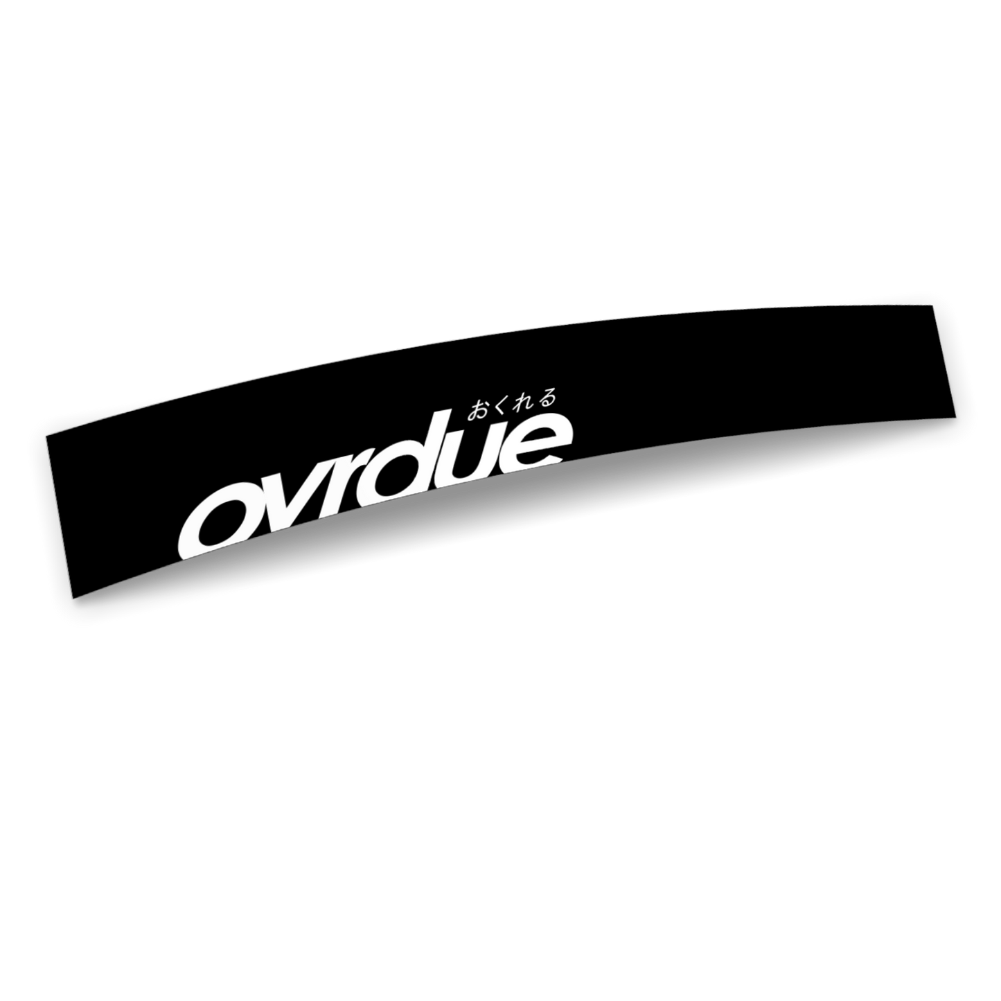OVRDUE SUNSTRIP BANNER