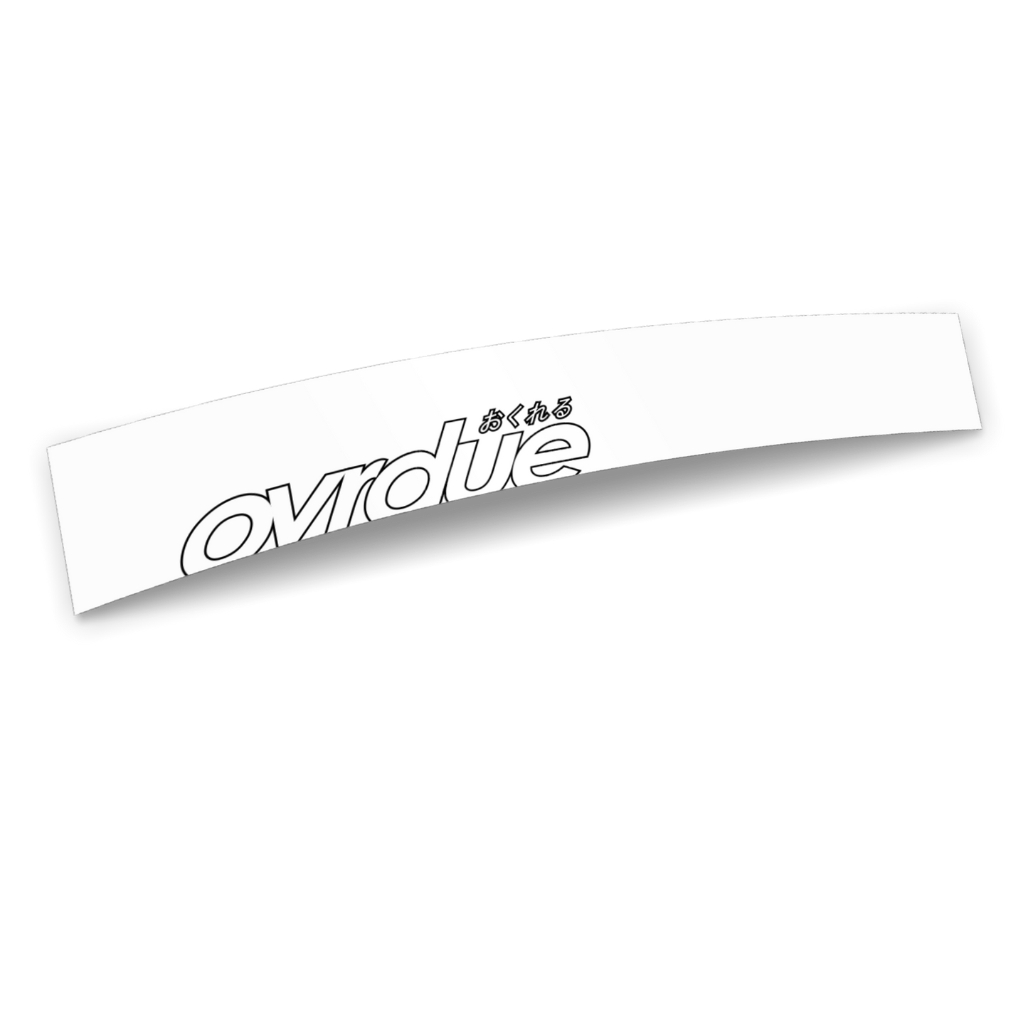 OVRDUE SUNSTRIP BANNER