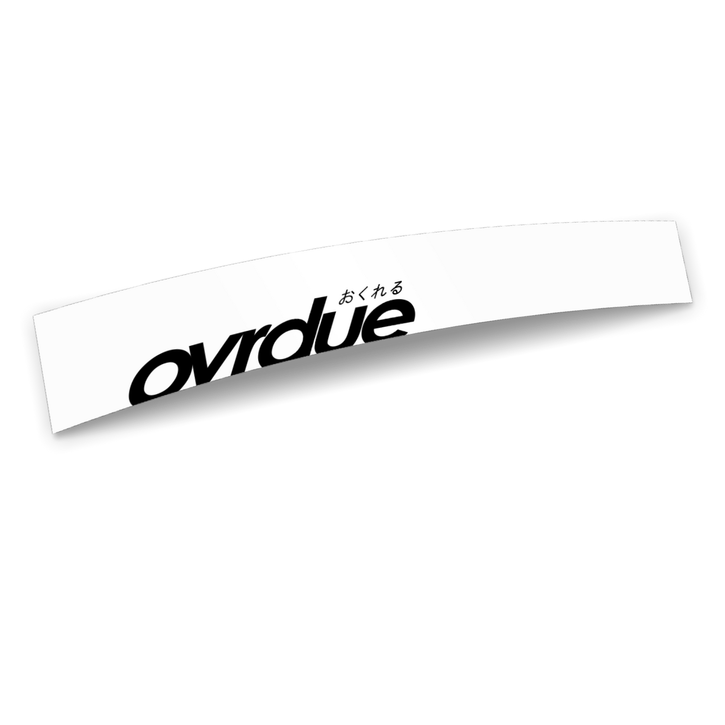 OVRDUE SUNSTRIP BANNER