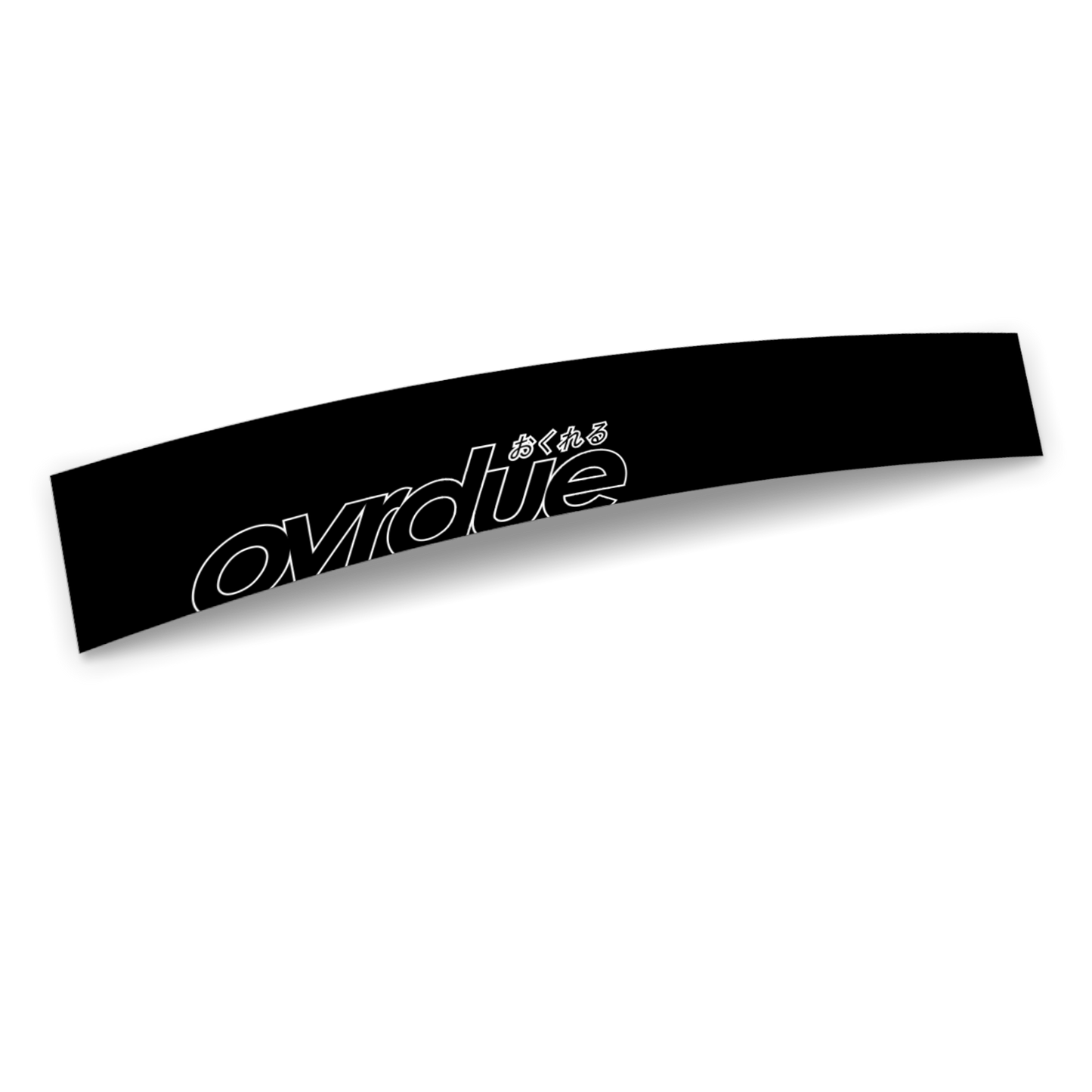 OVRDUE SUNSTRIP BANNER
