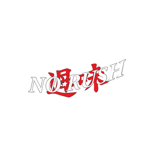 NO RUSH DECAL SLOW FLAVOR