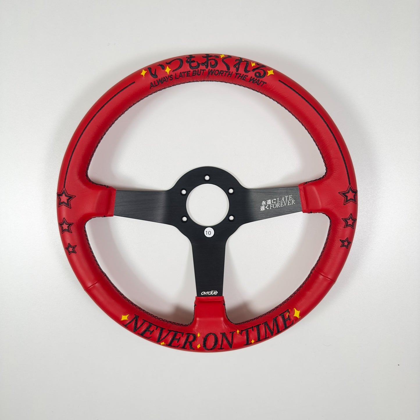 [Imperfect #10] NEVER ON TIME STEERING WHEEL