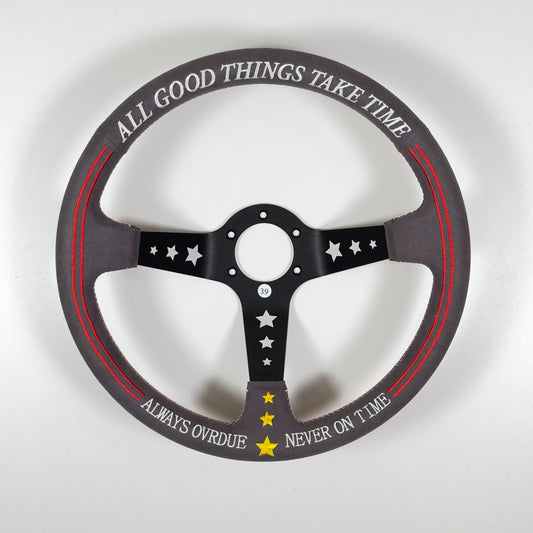 [Imperfect #39] ALL GOOD THINGS TAKE TIME STEERING WHEEL