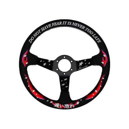 NEVER TOO LATE STEERING WHEEL