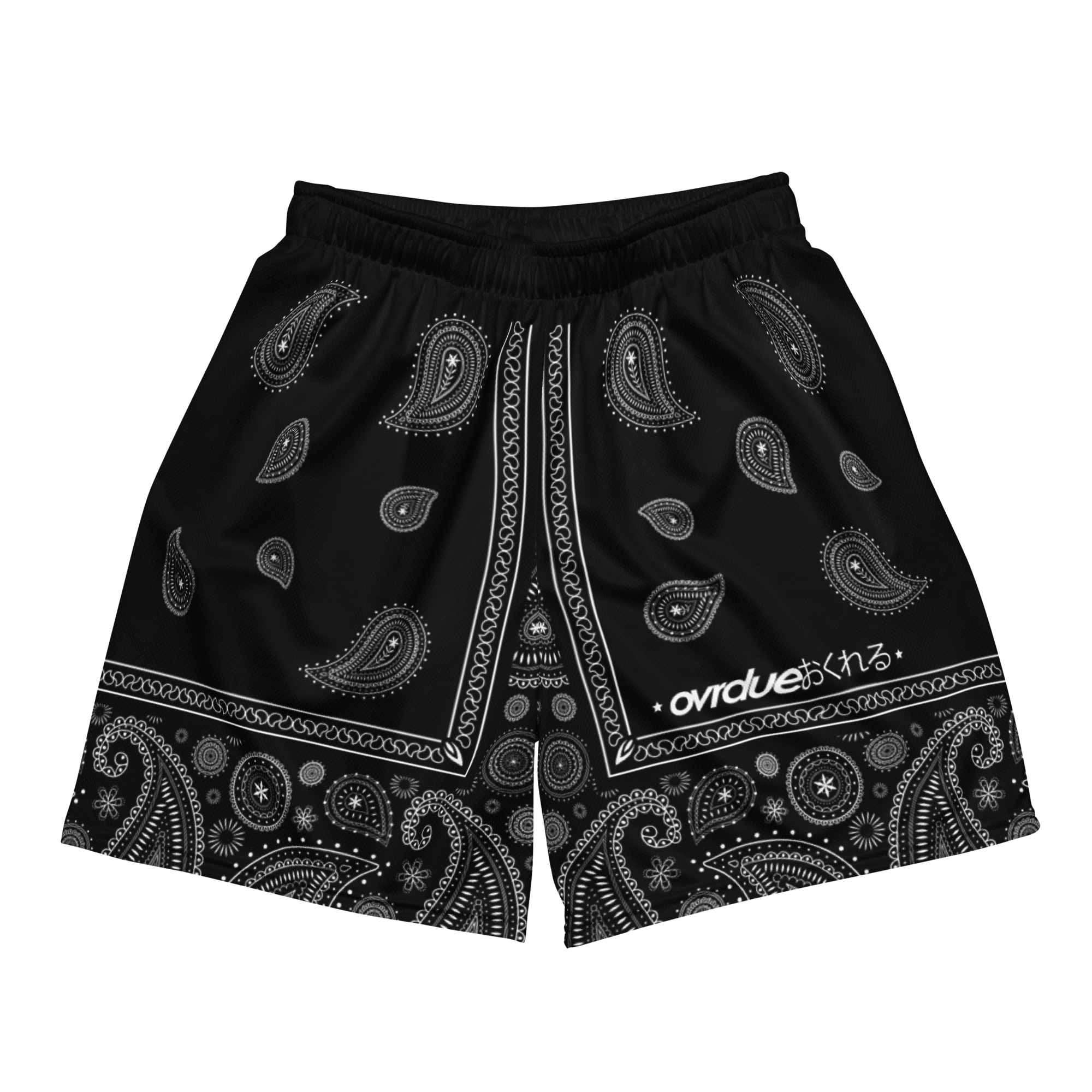 Mesh Bandana Shorts - Streetwear Athletic Shorts | Ovrdue