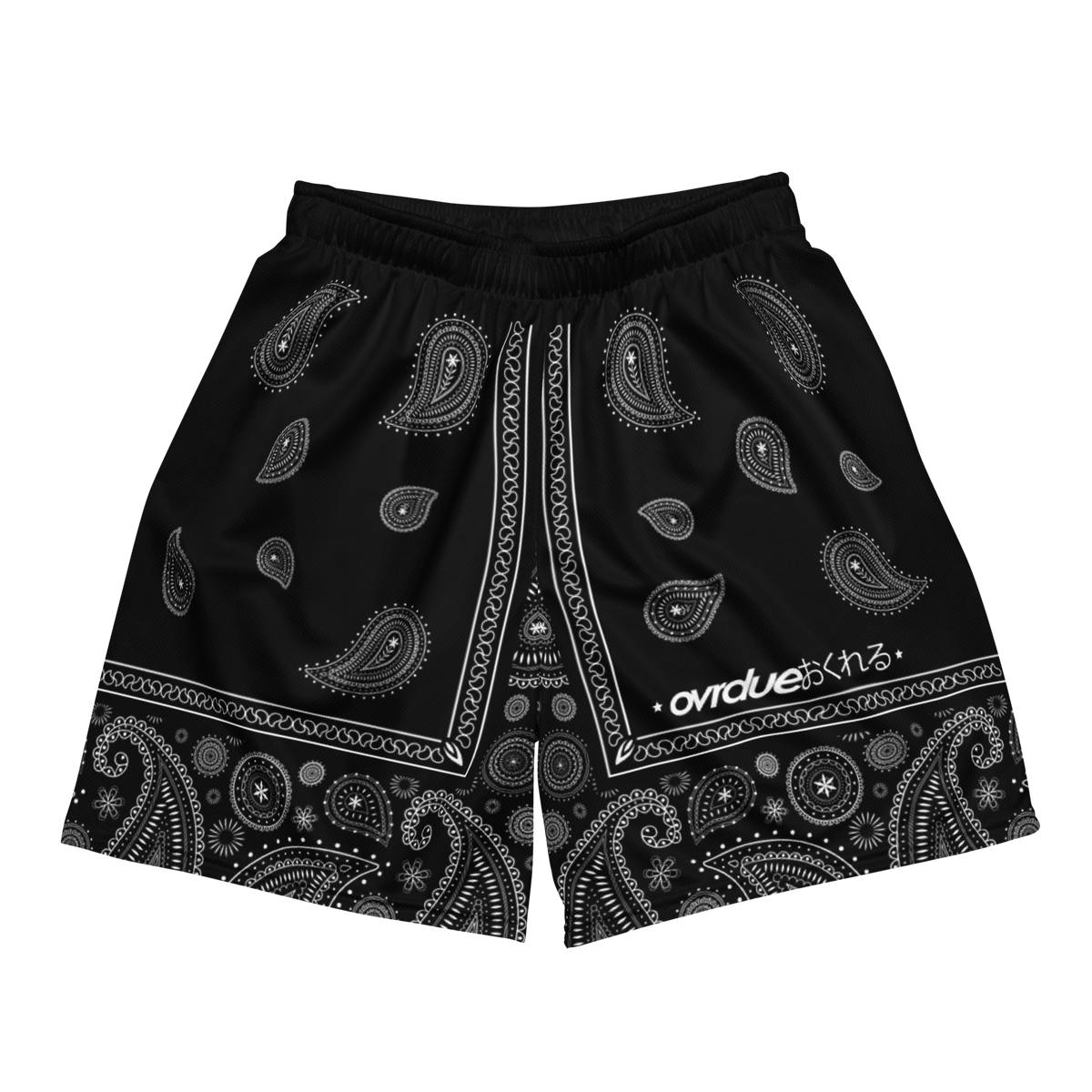 Mesh Bandana Shorts - Streetwear Athletic Shorts | Ovrdue Mesh Bandana Shorts - Streetwear Athletic Shorts | Ovrdue