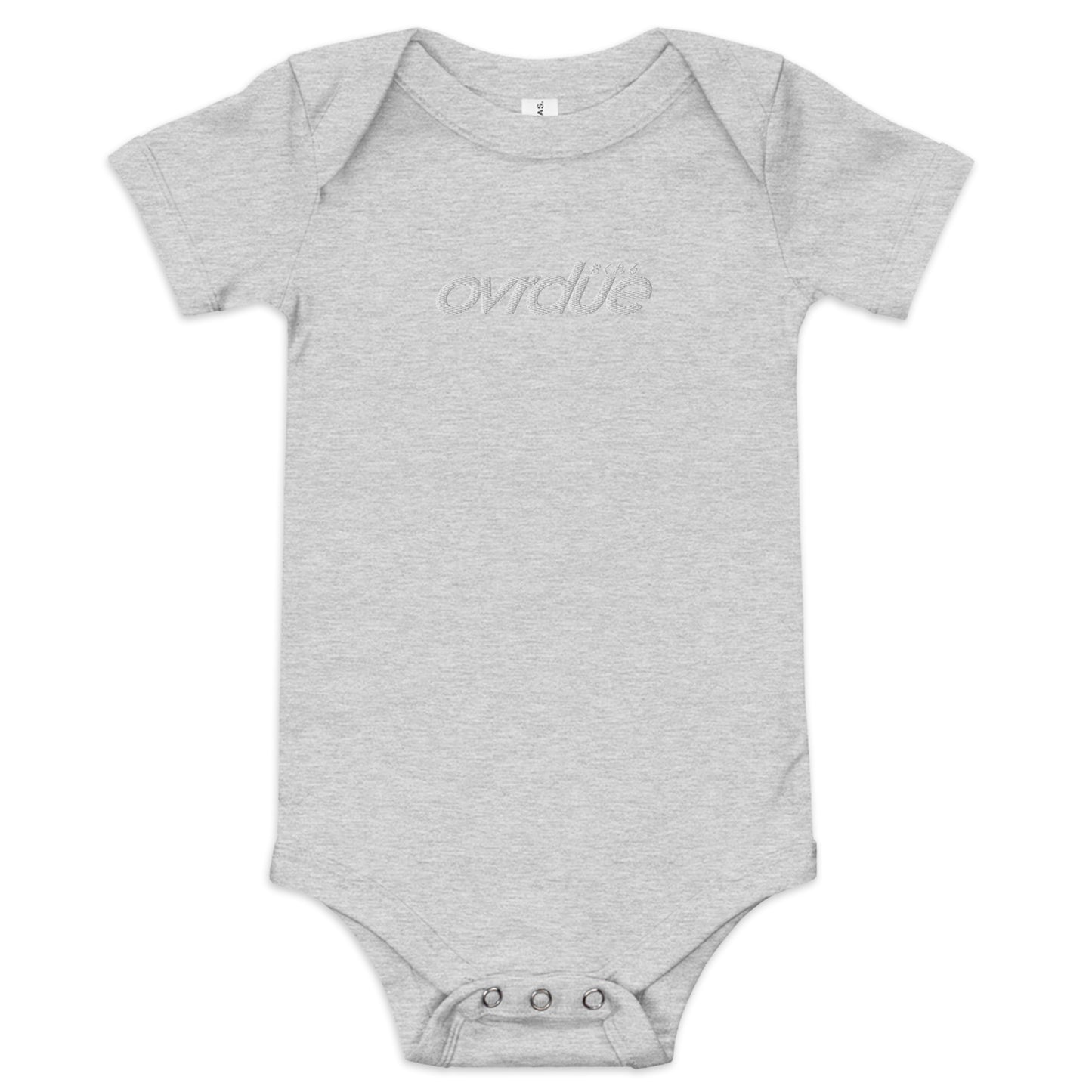 BABY ONESIE - WHITE EMBROIDERY