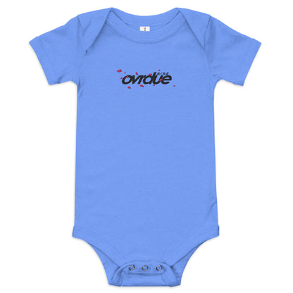 BABY ONESIE - SAKURA BLACK EMBROIDERY