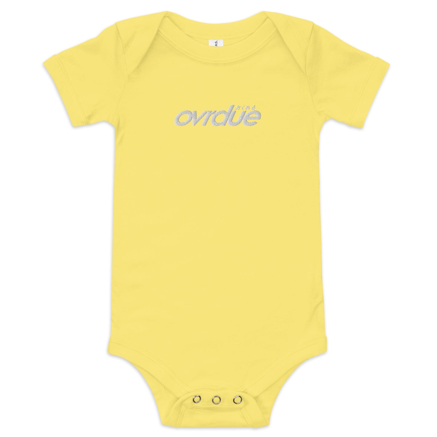 BABY ONESIE - WHITE EMBROIDERY