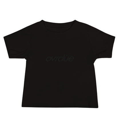 BABY SHIRT - BLACK EMBROIDERY