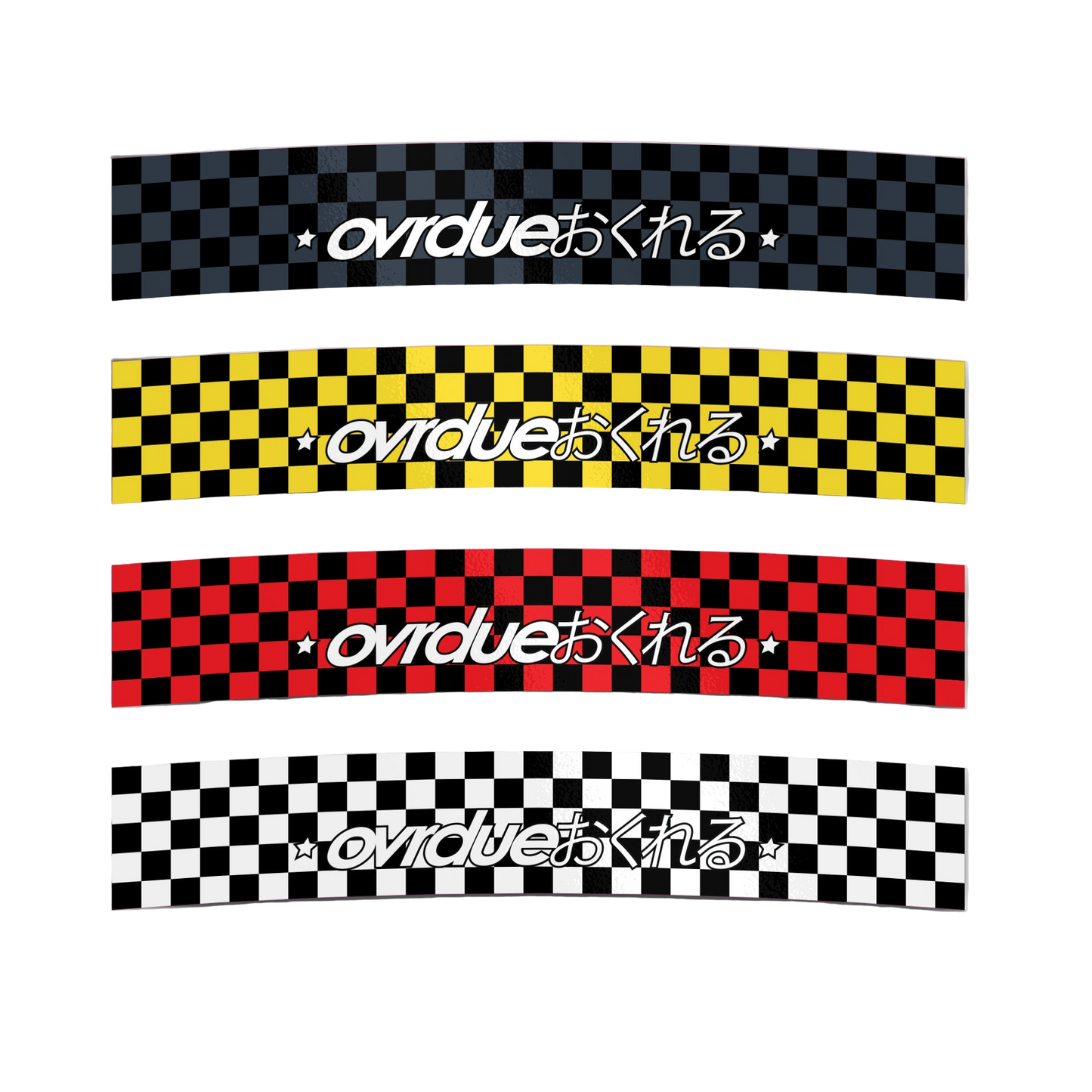 CHECKERED SUNSTRIP BANNER