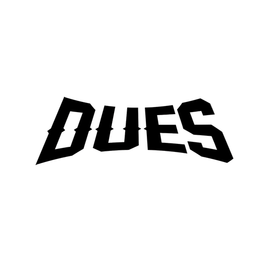 DUES DECAL